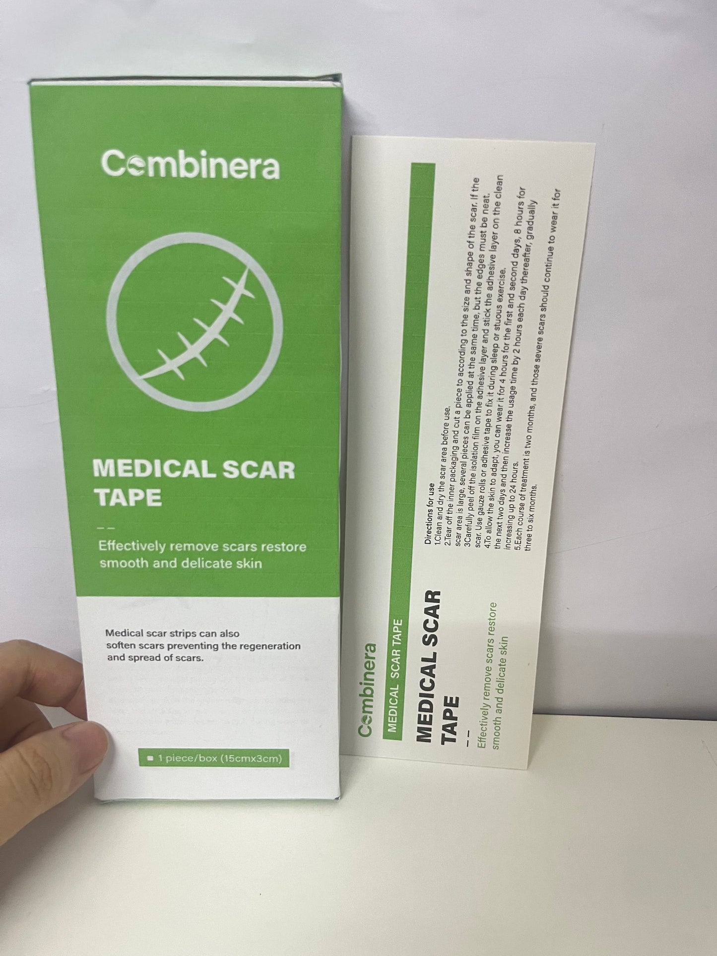 Combinera Medical Scar Tape Repair & Fade Style A Gentle & Effective Item for Scar Care
