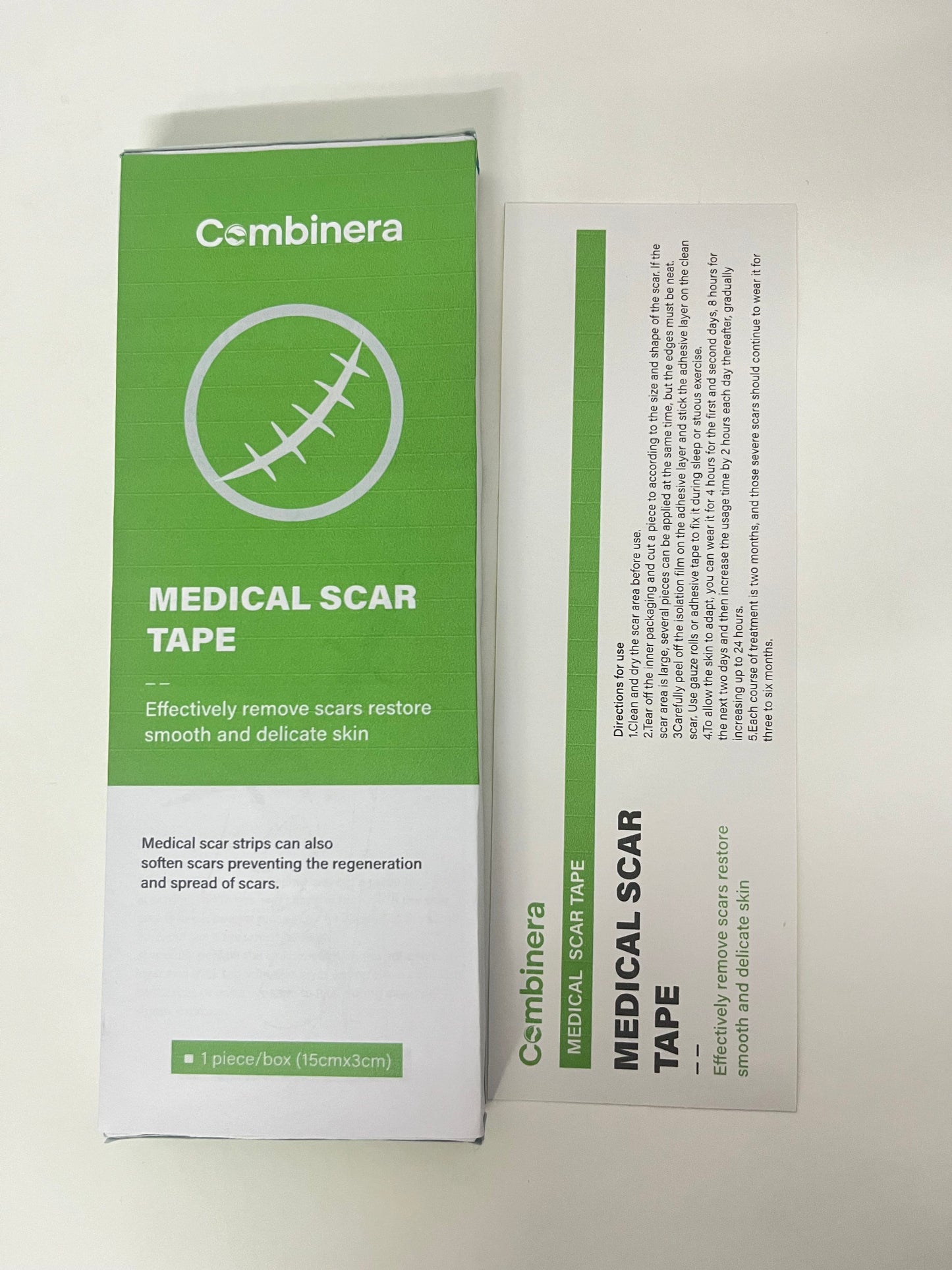 Combinera Medical Scar Tape Repair & Fade Style A Gentle & Effective Item for Scar Care