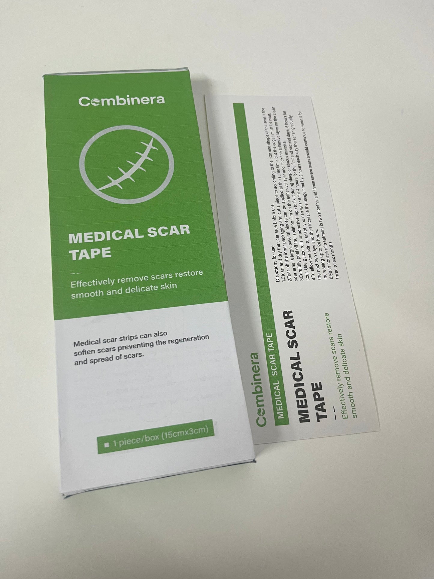 Combinera Medical Scar Tape Repair & Fade Style A Gentle & Effective Item for Scar Care