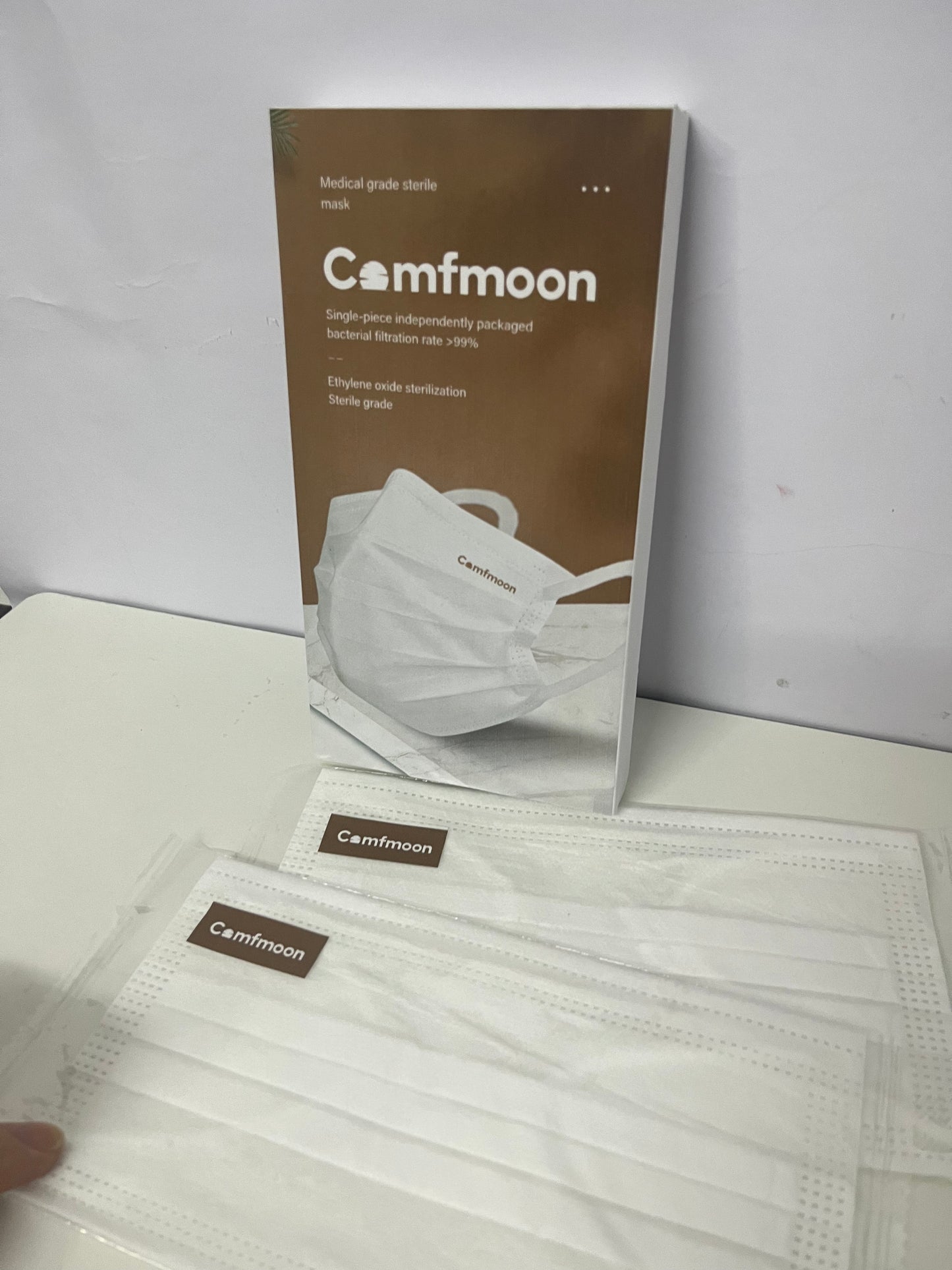 [Comfmoon Sanitary masks for medical purposes]——Medical Grade Sterile Mask - Individually Wrapped Protective Mask