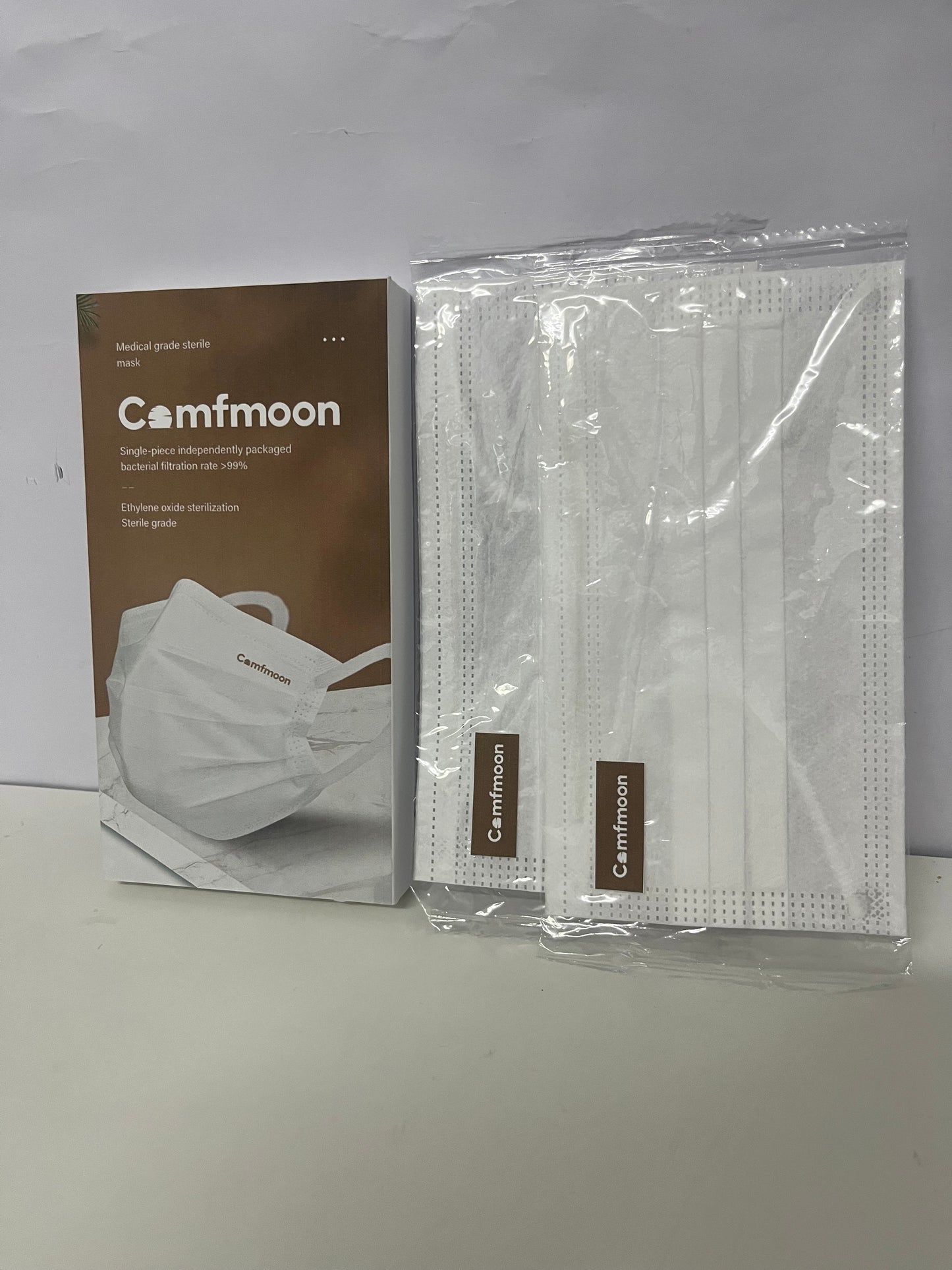 [Comfmoon Sanitary masks for medical purposes]——Medical Grade Sterile Mask - Individually Wrapped Protective Mask