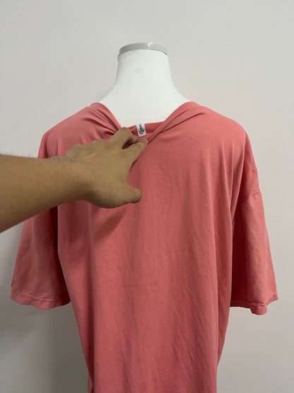 Comfortop Oversized Tshirts for Women Loose Fit Summer Tunic Tops Soft Cotton Short Sleeve Boxy Tee