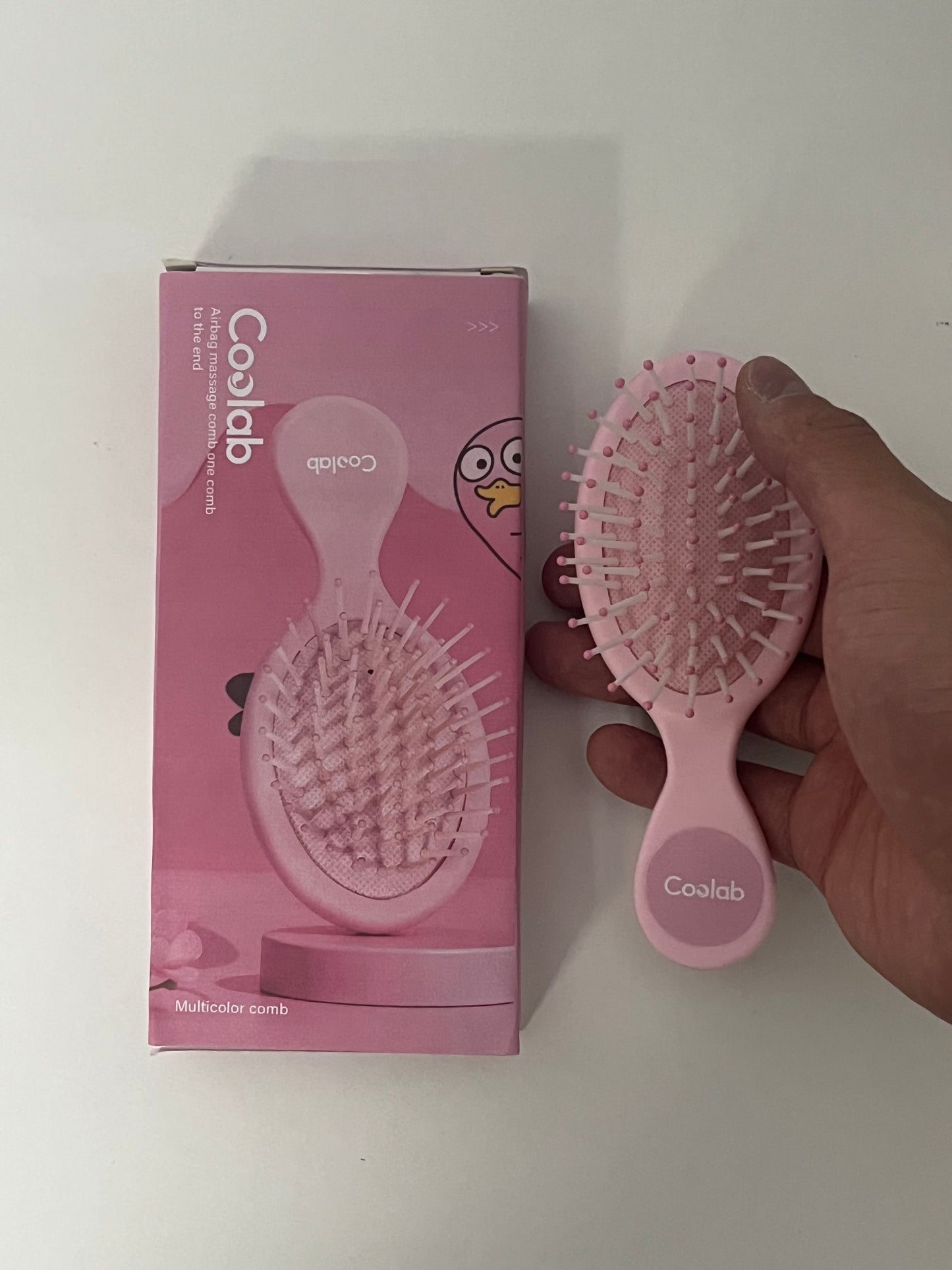 [Coolab Combs]——Coolab Mini Air Cushion Massage Comb - Portable Anti-Static Hair Brush
