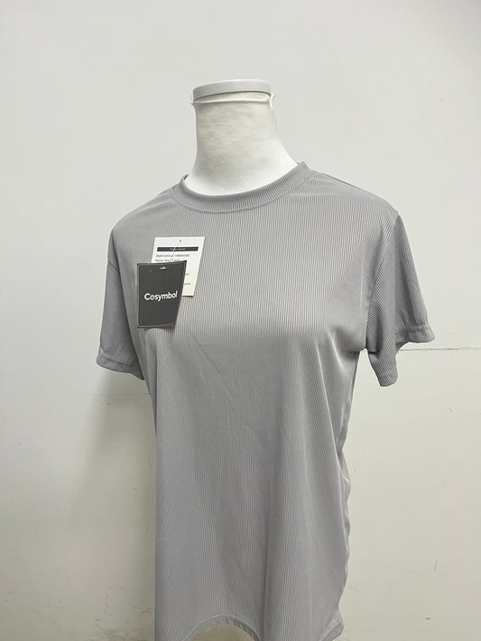 Cosymbol Ribbed Texture T-Shirt Smooth & Skin-Friendly Minimalist & Versatile A Comfortable Textured Choice for Daily Styling