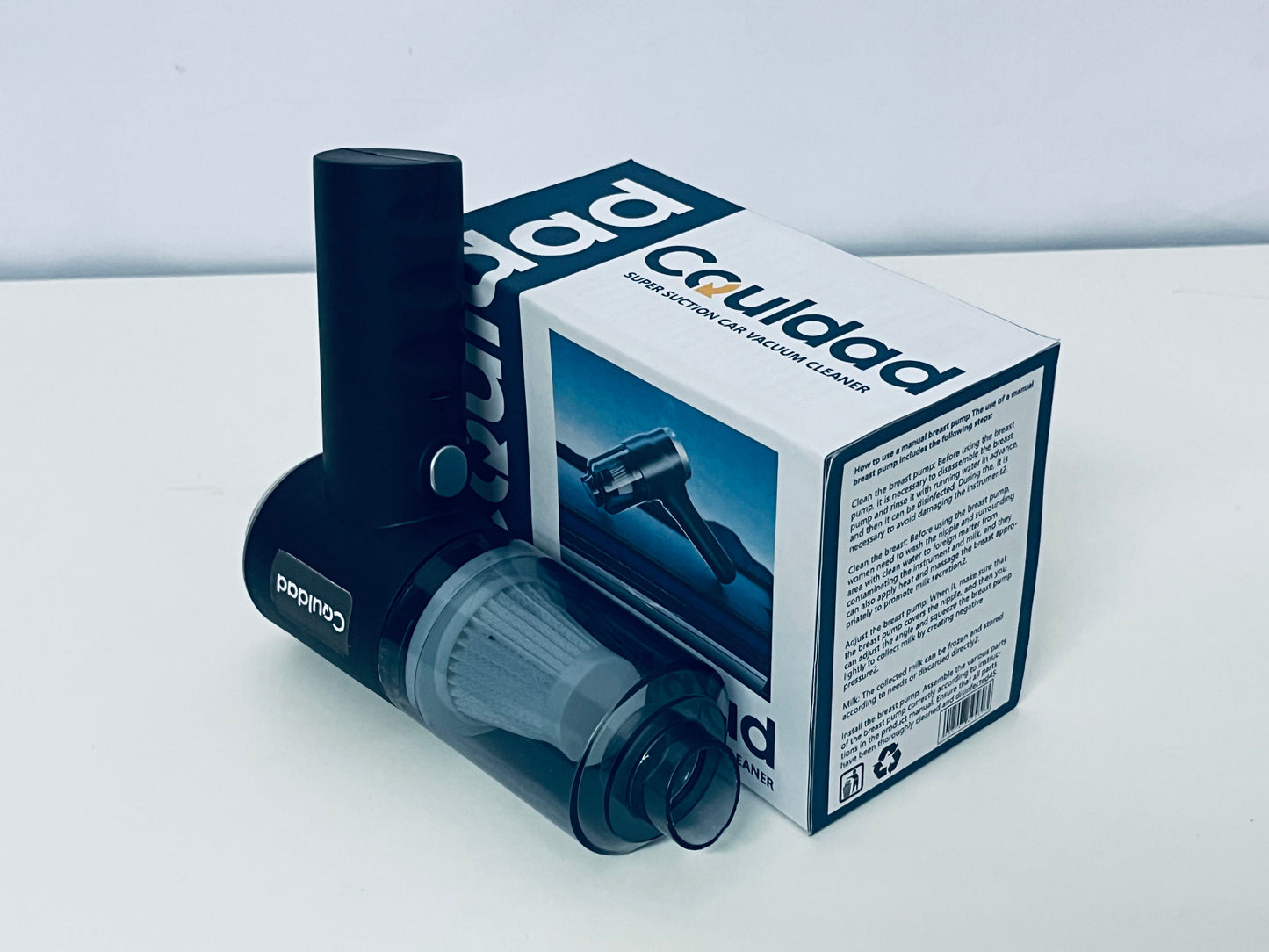 Couldad Portable Car Vacuum Cleaner with Super Suction
