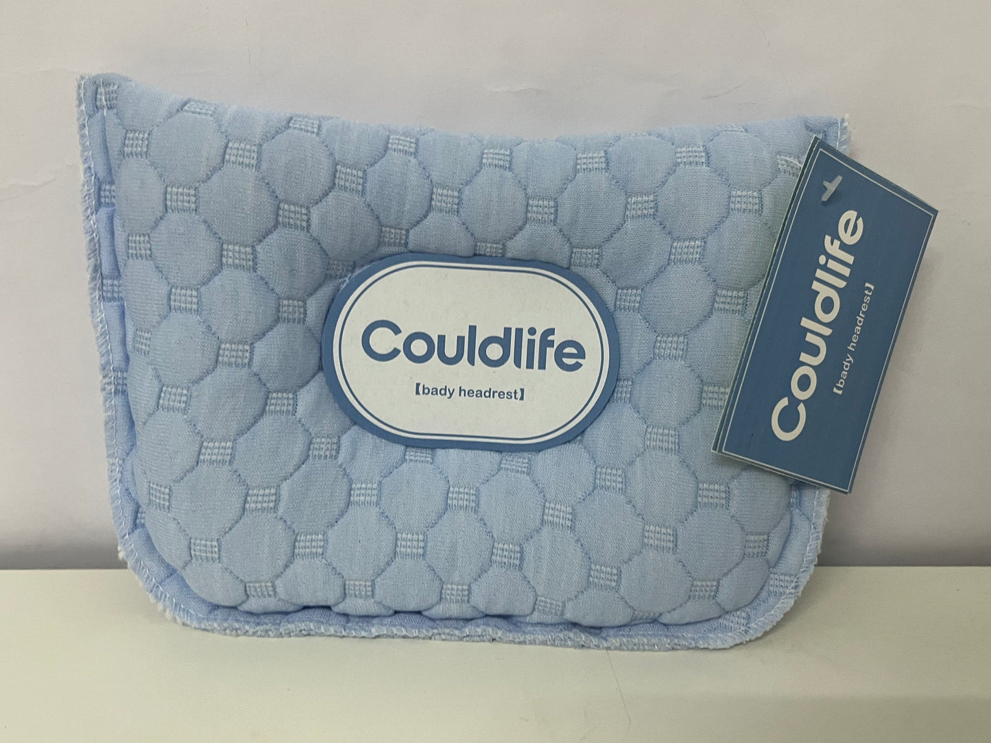 Couldlife Baby Headrest Pillow - Newborn Anti-Flat Head Breathable Neck Support Pillow