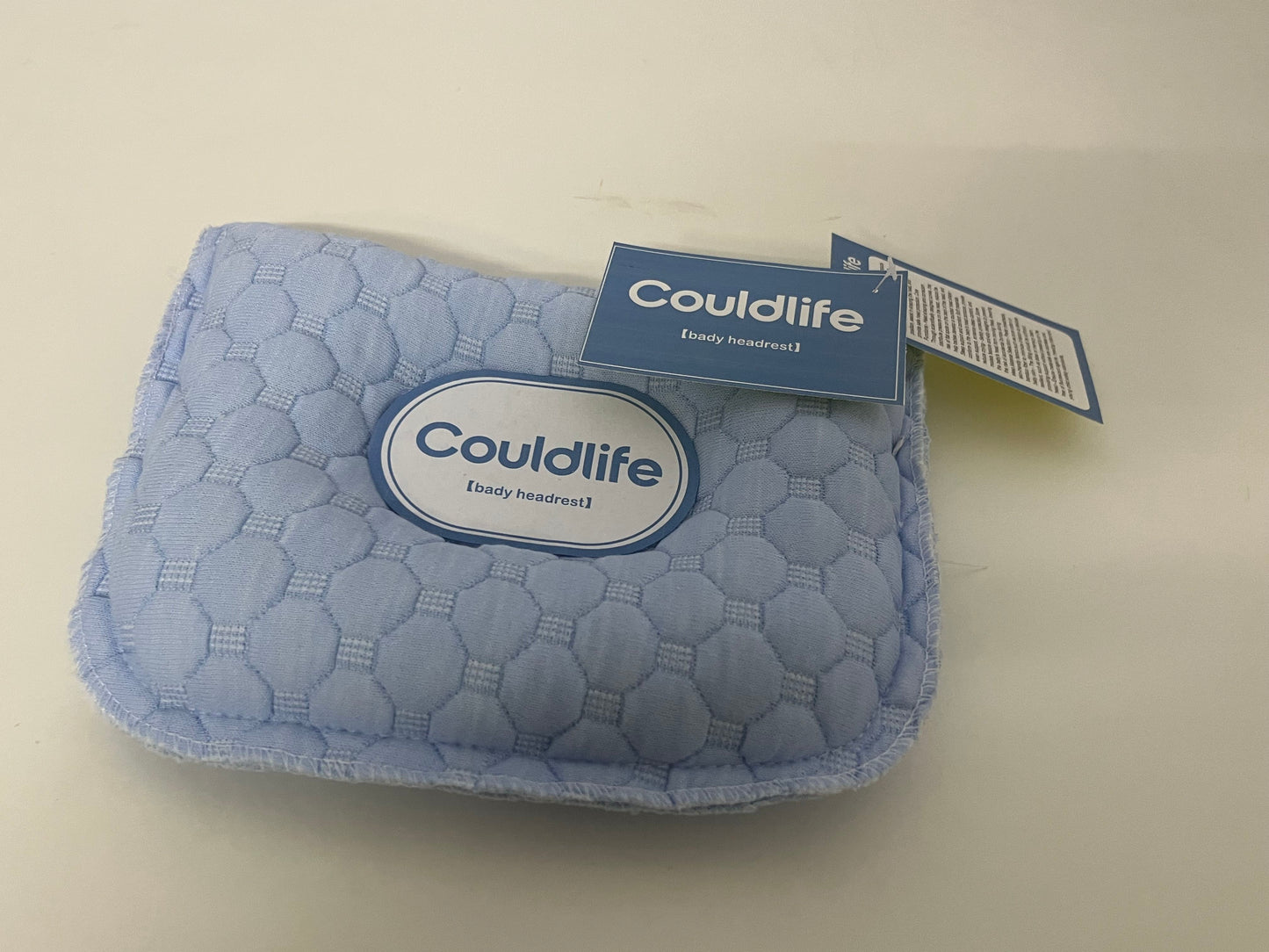 Couldlife Baby Headrest Pillow - Newborn Anti-Flat Head Breathable Neck Support Pillow