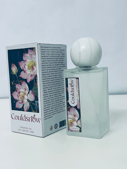 Couldsnow Vintage Rose Woody Perfume for Women, Long-Lasting Natural Light Scent, Niche High-End Floral Fruity Fragrance with Retro Bottle Design