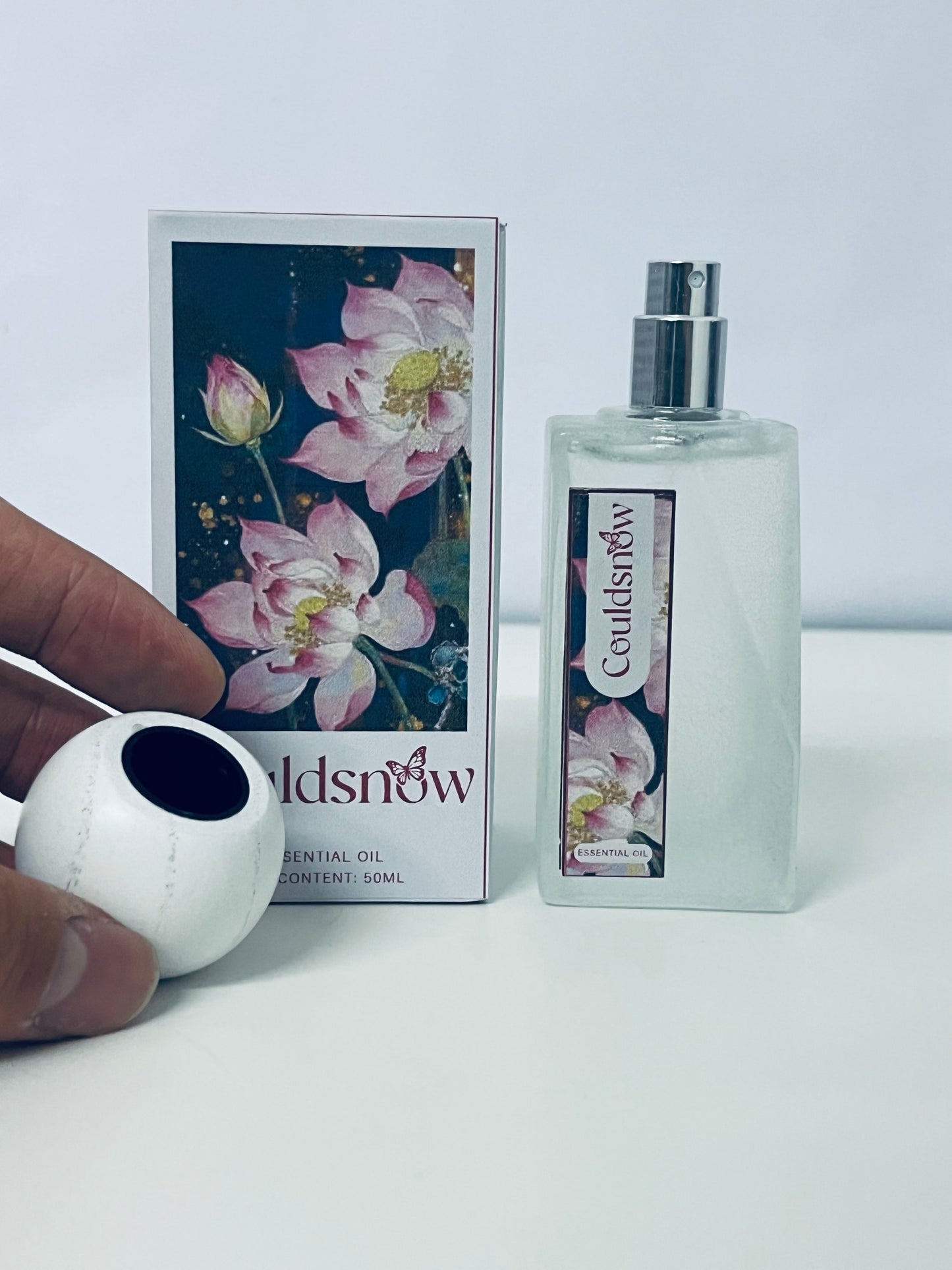 Couldsnow Vintage Rose Woody Perfume for Women, Long-Lasting Natural Light Scent, Niche High-End Floral Fruity Fragrance with Retro Bottle Design