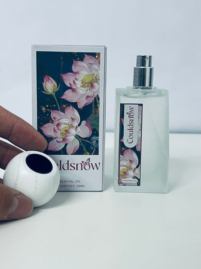 Couldsnow Vintage Rose Woody Perfume for Women, Long-Lasting Natural Light Scent, Niche High-End Floral Fruity Fragrance with Retro Bottle Design