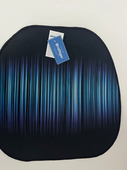 Craftiger Gradient Blue Pattern Car Seat Cushion Breathable & Comfortable A Stylish & Practical Item for Car Interiors