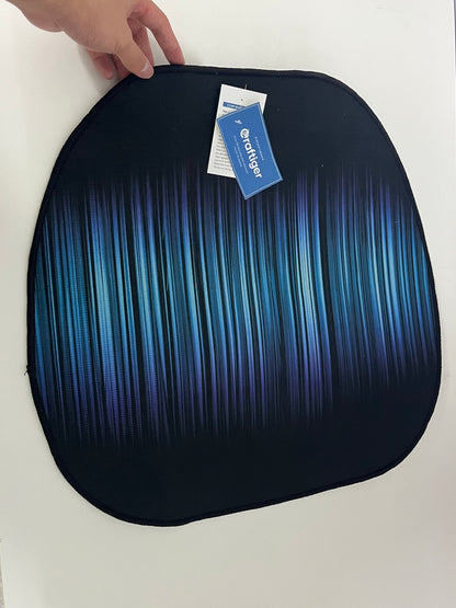 Craftiger Gradient Blue Pattern Car Seat Cushion Breathable & Comfortable A Stylish & Practical Item for Car Interiors