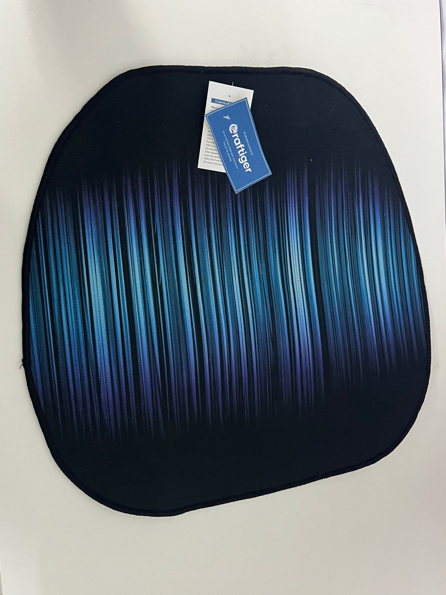 Craftiger Gradient Blue Pattern Car Seat Cushion Breathable & Comfortable A Stylish & Practical Item for Car Interiors