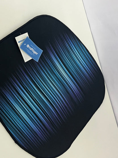 Craftiger Gradient Blue Pattern Car Seat Cushion Breathable & Comfortable A Stylish & Practical Item for Car Interiors
