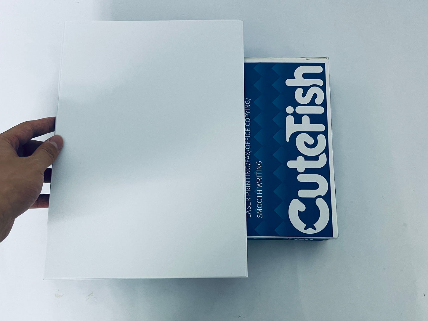 CuteFish Basics Multipurpose Copy Printer Paper, 8lb, 500 Sheets,White