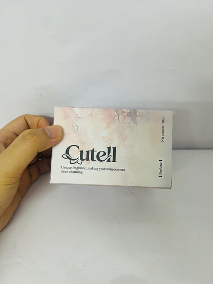 Cutell Marshmallow Blush Perfume For Women, Eau de Parfum - 50 ML Romantic & Sweet Arabian Perfume - A Captivating Scent wrapped in Pink Bottle