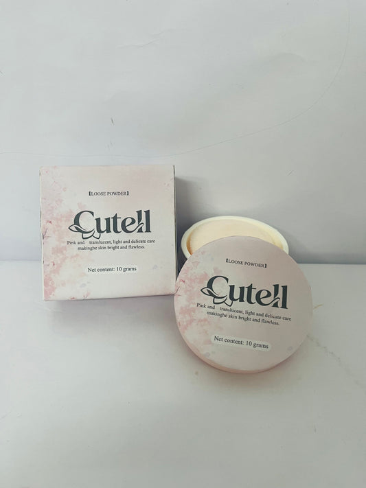 Cutell Beauty Bamboo Hyaluronic Loose Setting Powder Translucent
