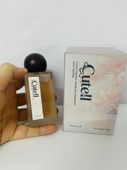 Cutell Marshmallow Blush Perfume For Women, Eau de Parfum - 50 ML Romantic & Sweet Arabian Perfume - A Captivating Scent wrapped in Pink Bottle