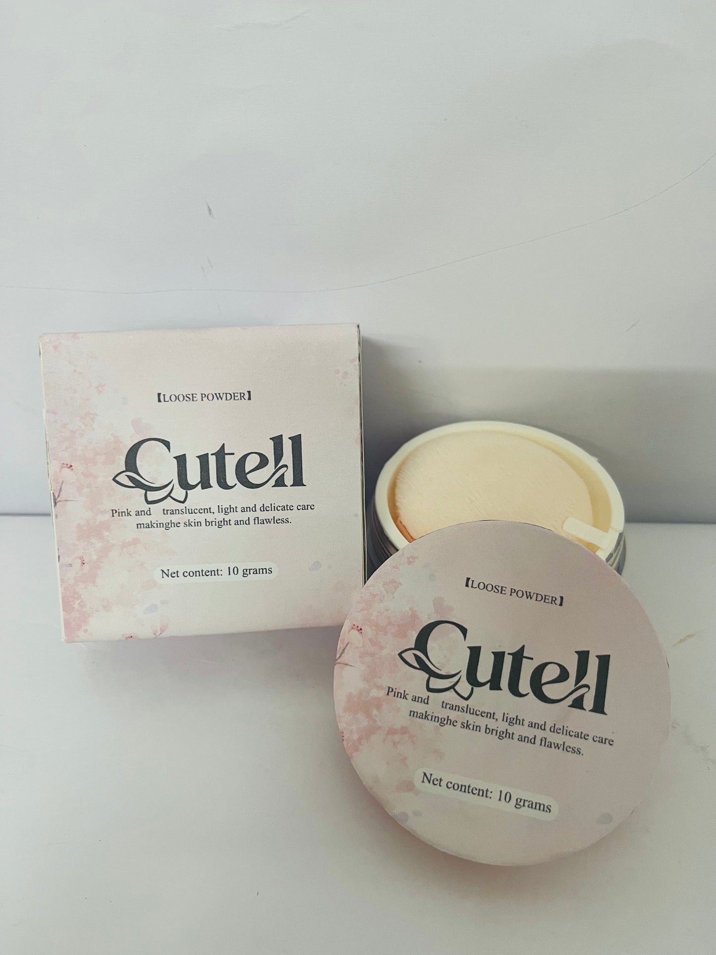 Cutell Beauty Bamboo Hyaluronic Loose Setting Powder Translucent