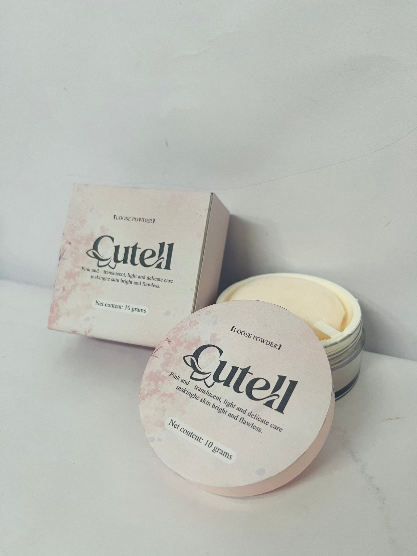 Cutell Beauty Bamboo Hyaluronic Loose Setting Powder Translucent