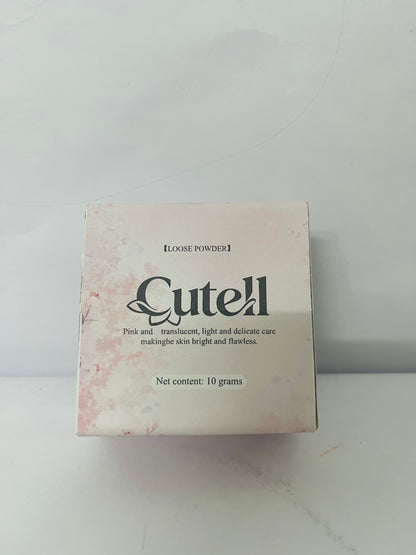 Cutell Beauty Bamboo Hyaluronic Loose Setting Powder Translucent
