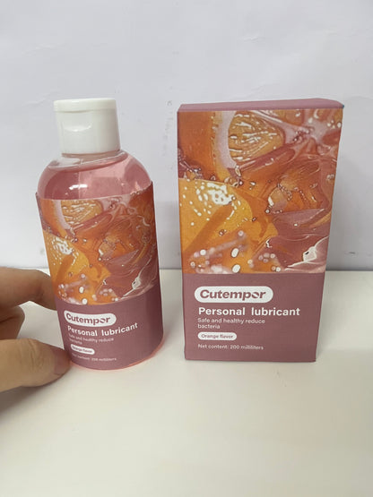 [Cutempor Personal sexual lubricants]——Cutempor Orange-Scented Antibacterial Personal Lubricant - Water-Based Long-Lasting Moisturizing Lube