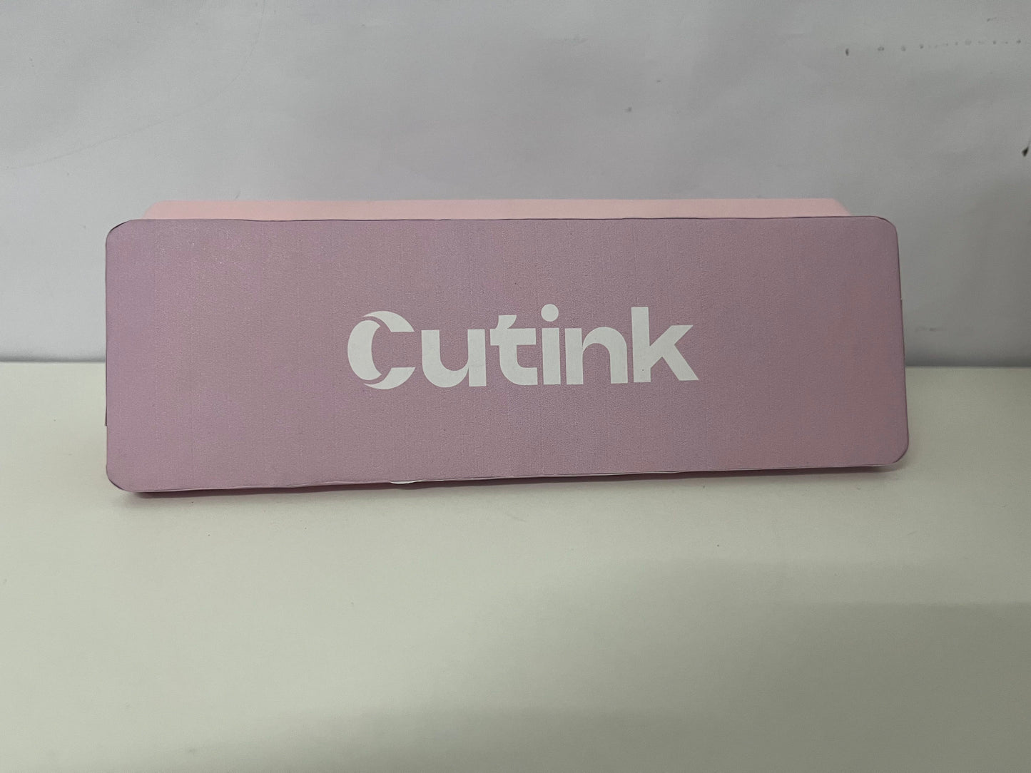 [Cutink Pen boxes]——Cutink Macaron Color-Block Pencil Case - Minimalist Matte Finish Stationery Organizer