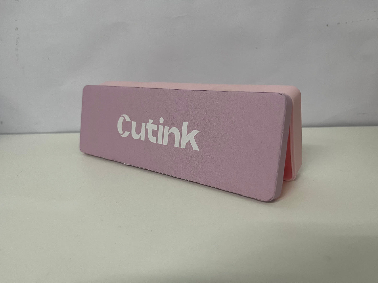 [Cutink Pen boxes]——Cutink Macaron Color-Block Pencil Case - Minimalist Matte Finish Stationery Organizer
