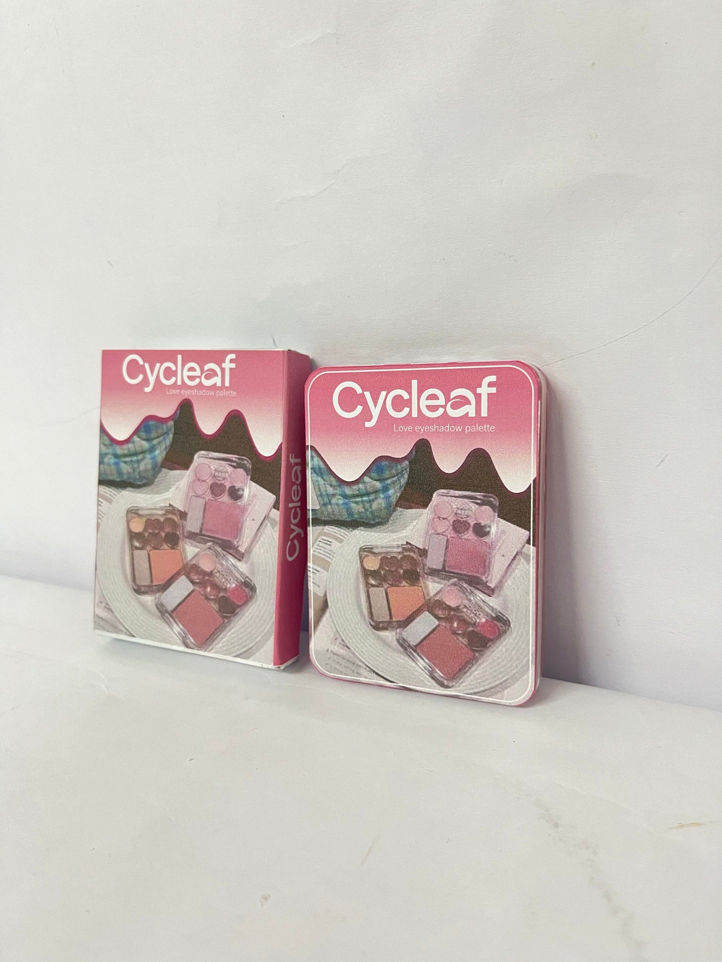 Cycleaf 8 Colors Nude Eyeshadow Palette-Warm Neutral Shade, Long Lasting & Blendable Matte and Shimmer Eye Shadow Palette Makeup for Beginner