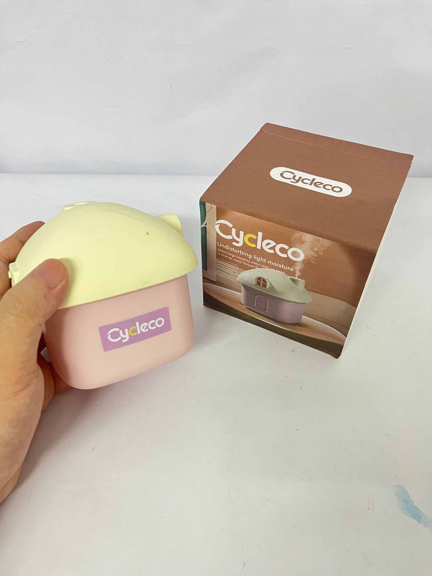 Cycleco Humidifier for Bedroom,Portable Humidifier,Baby humidifiers with 7 modes of sunset atmosphere lighting and 2 modes of night light,two spray modes,suitable for children,bedroom and office