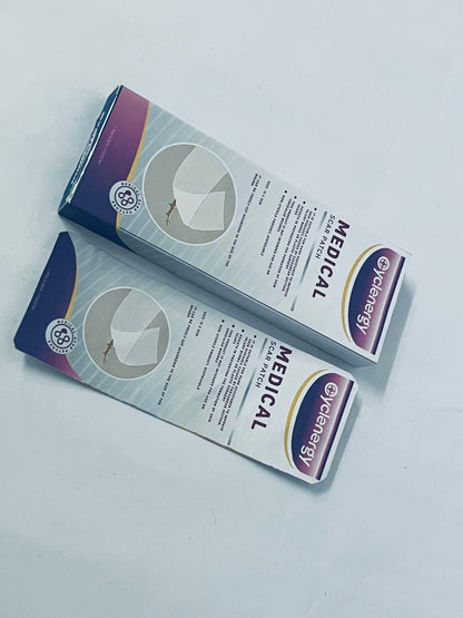Cyclenergy Medical Grade Silicone Scar Sheets; for Injury, Burn and Surgery Scars