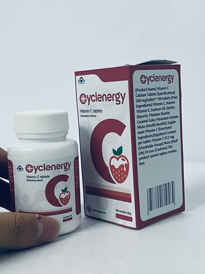 Cyclenergy Vitamin C , Non-GMO Natural Liposomal Vitamin C Supplement That Promotes Healthy Skin - Immune System Booster for Adults