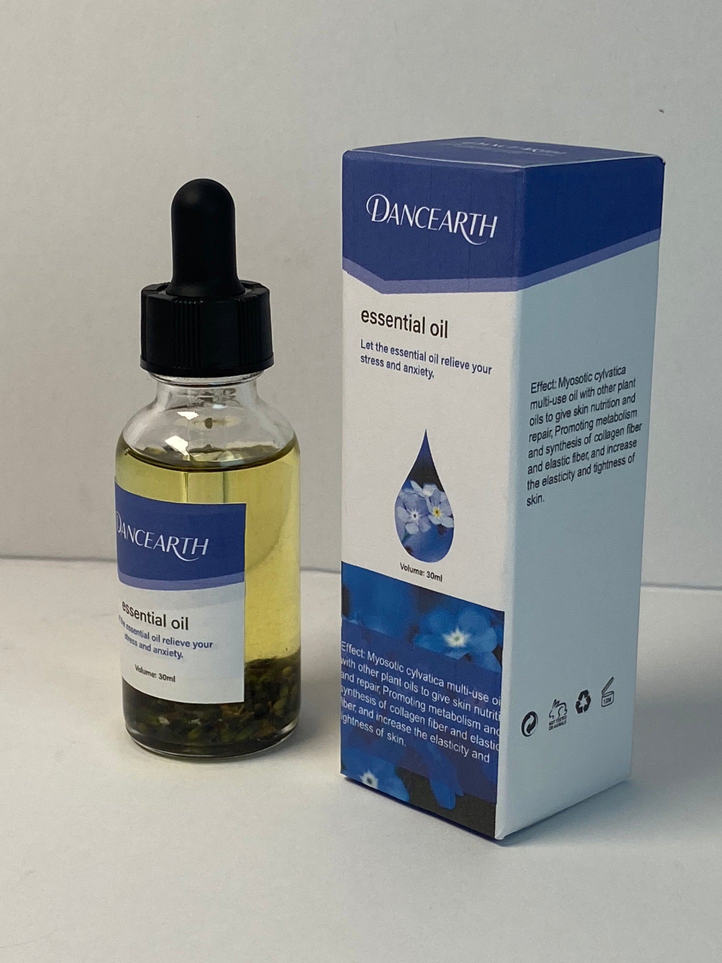 DANCEARTH Lavender Essential Oil  Organic Lavender Oil  For Massage Aromatherapy   Skin And Hair  DIY Uses   1.7 fl. Oz