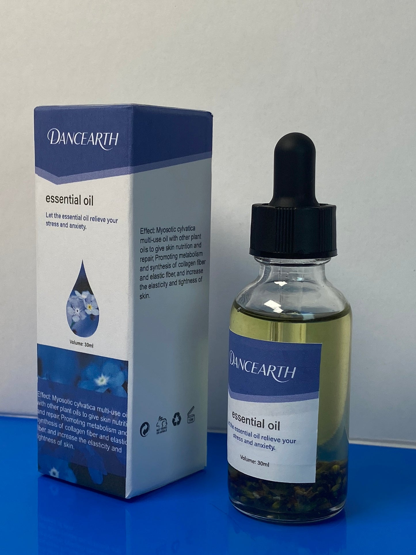 DANCEARTH Lavender Essential Oil  Organic Lavender Oil  For Massage Aromatherapy   Skin And Hair  DIY Uses   1.7 fl. Oz