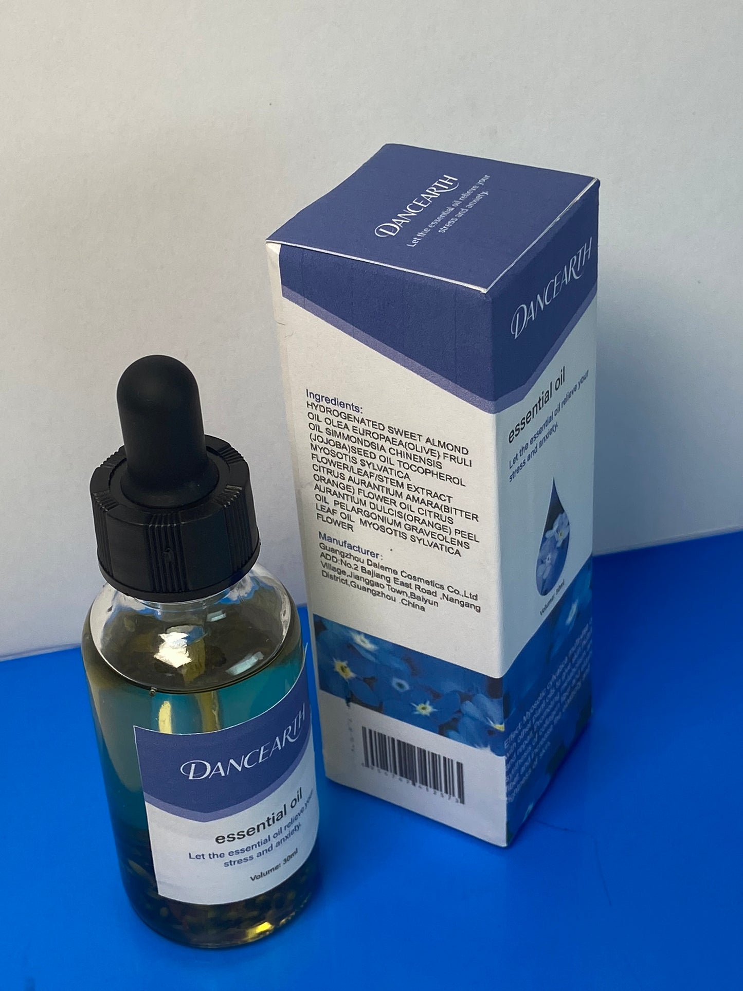 DANCEARTH Lavender Essential Oil  Organic Lavender Oil  For Massage Aromatherapy   Skin And Hair  DIY Uses   1.7 fl. Oz