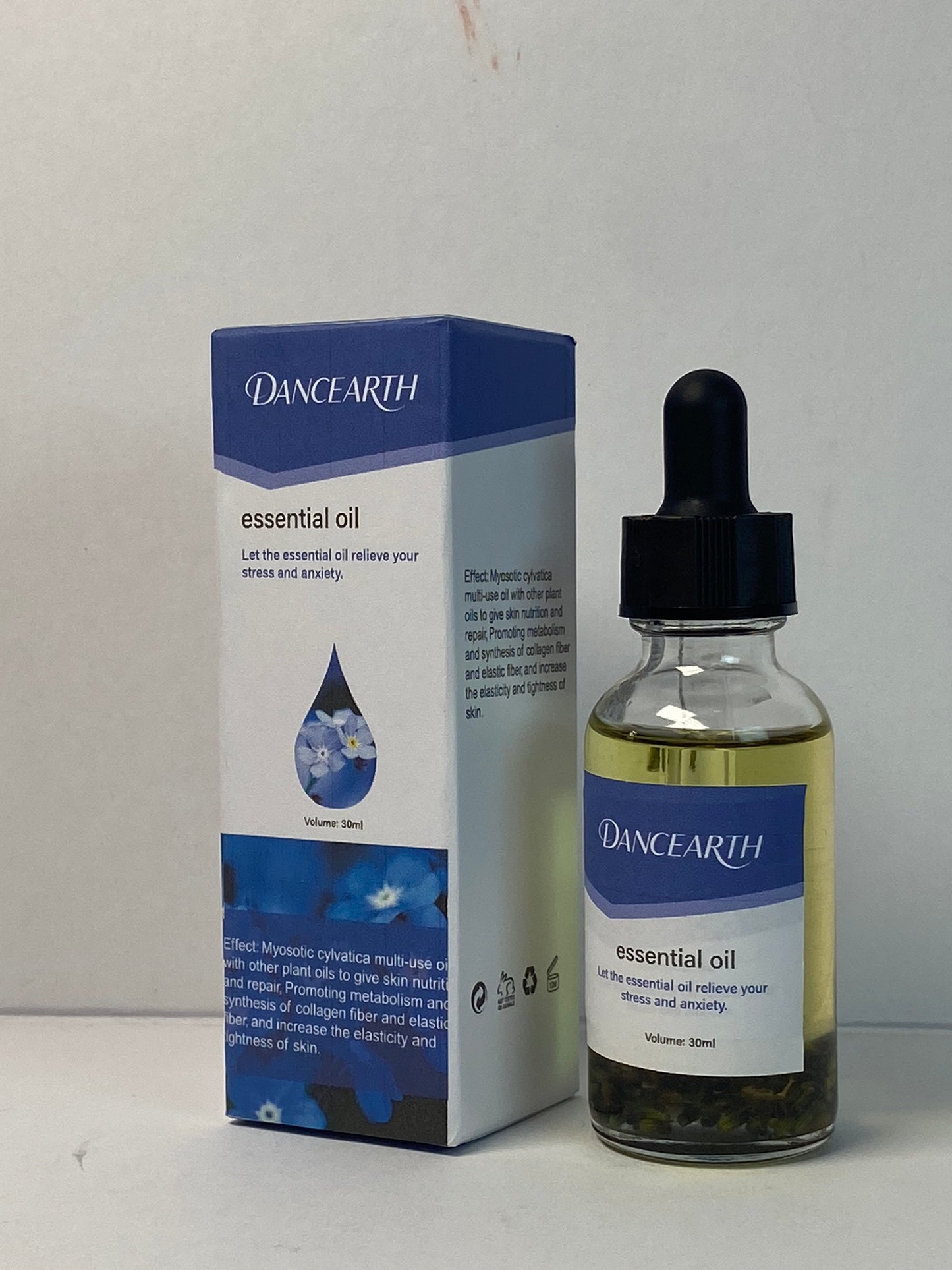 DANCEARTH Lavender Essential Oil  Organic Lavender Oil  For Massage Aromatherapy   Skin And Hair  DIY Uses   1.7 fl. Oz