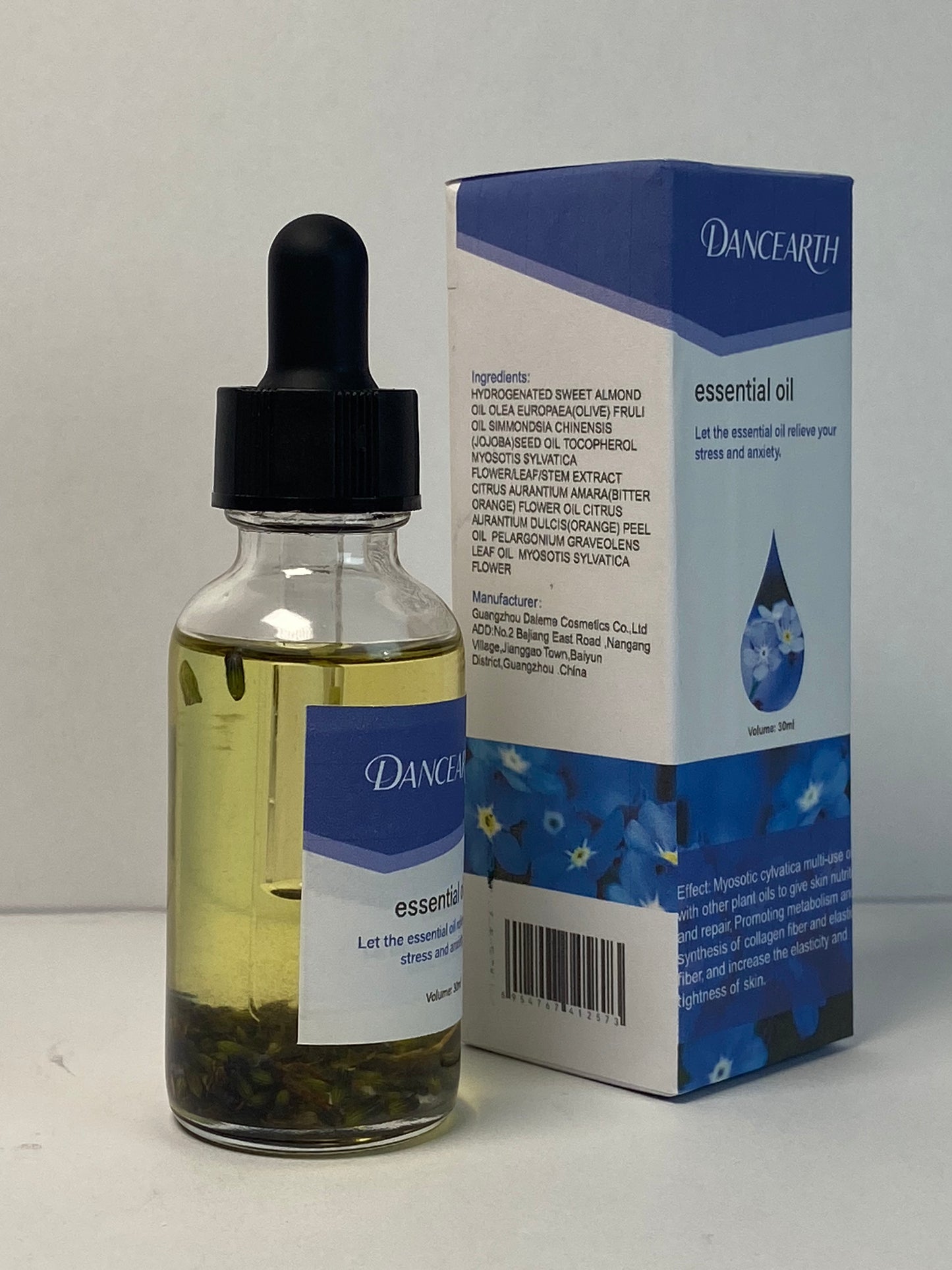 DANCEARTH Lavender Essential Oil  Organic Lavender Oil  For Massage Aromatherapy   Skin And Hair  DIY Uses   1.7 fl. Oz