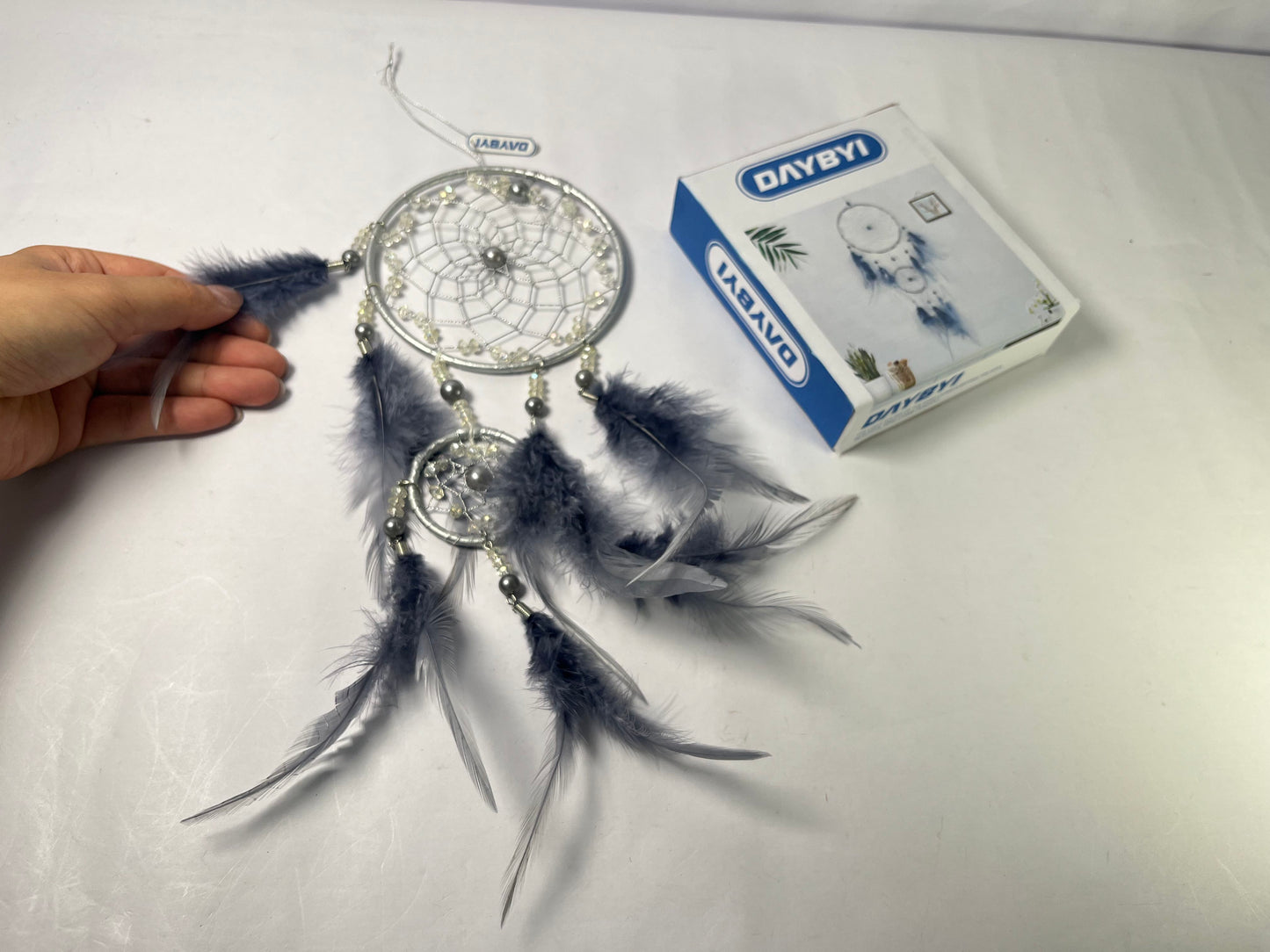 DAYBYI Dream Catcher Dream Catcher Wall Decor for Teen Girls, Handmade Baby Dream catcher, Wall Hanging Decor for Nursery Bedroom