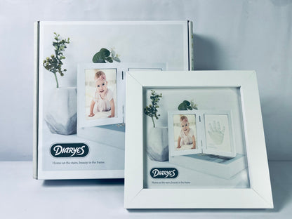DIARYES 8x10 Picture Frame , 8x10 White Picture Frame Display Pictures 5x7 with Mat or 8x10 Without Mat. Wall Hanging Photo Frame or Tabletop Display Gallery Frame (White)