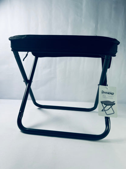 DIYHERO Comfortable Folding Chairs,Fabric Upholstered Event Chairs,Suitable for indoor and outdoor use,Compact Design for Camping, Beach, Picnics, and Outdoor Events.