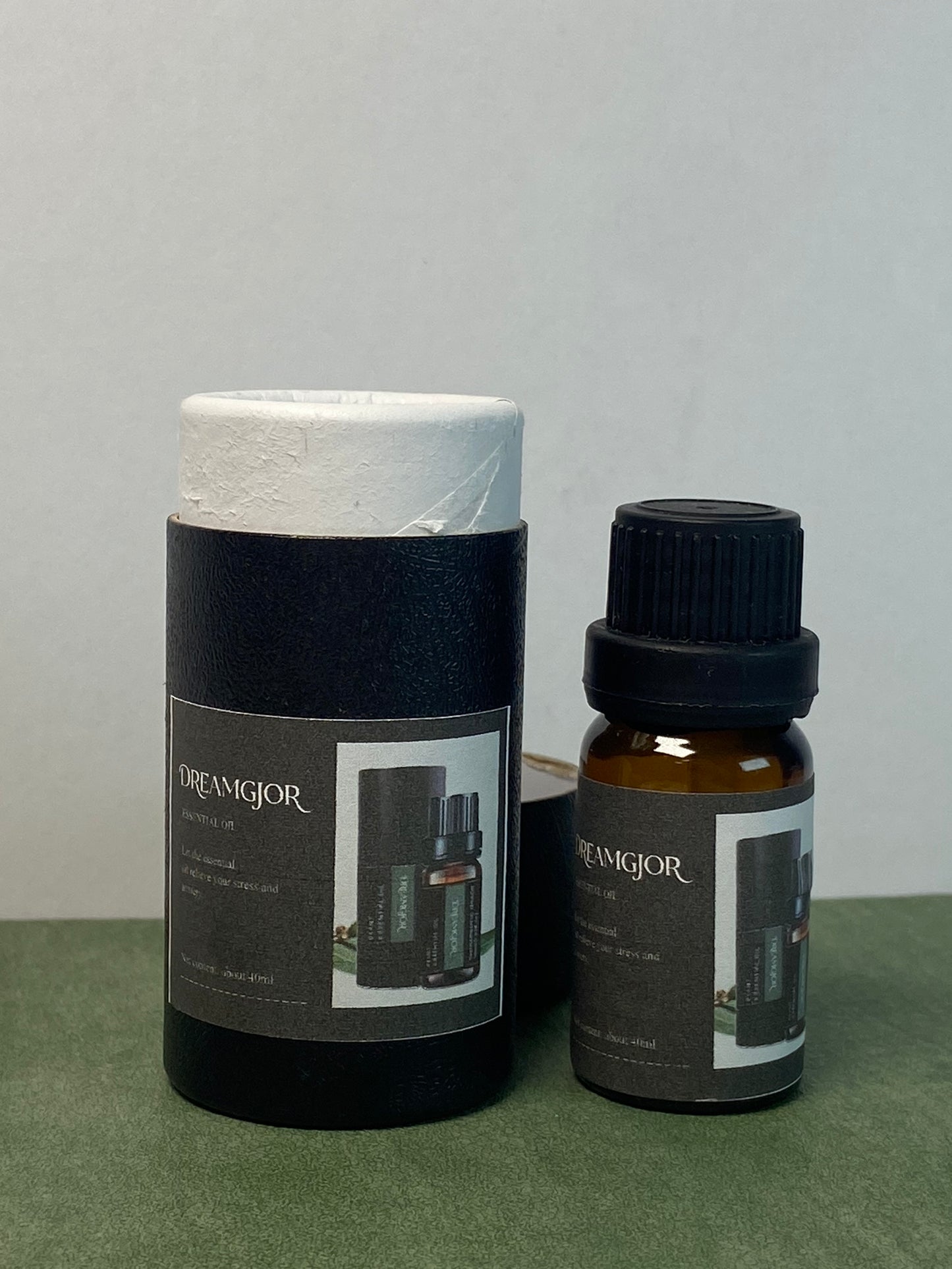 DREAMGJOR -Essential Oil  in  Glass Bottles (10ml Fragrance Oil, Basil, Mandarin, Kale)