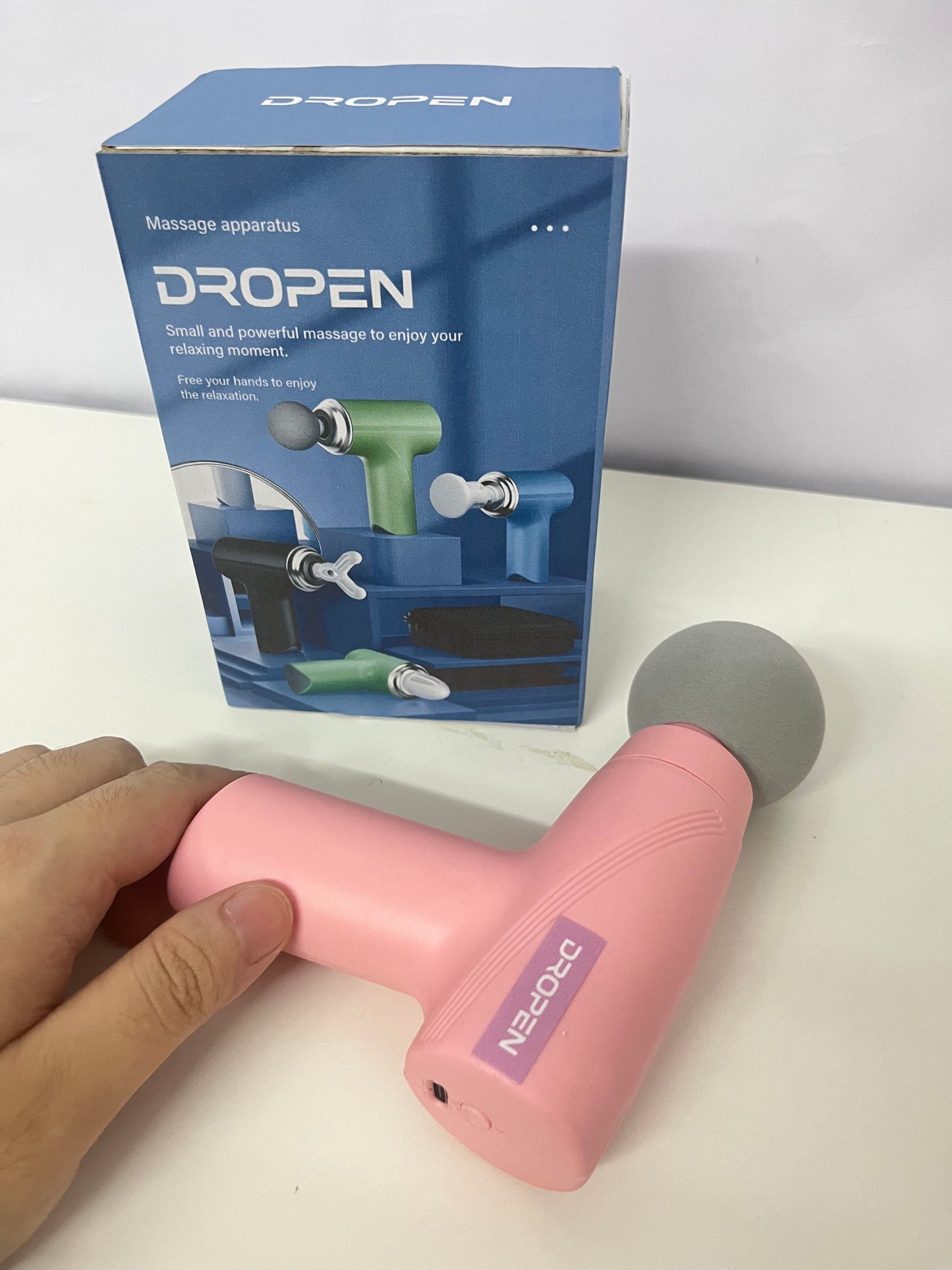 DROPEN Mini Massage Gun - Small but Mighty, Unlock Professional Muscle Relaxation Anytime, Anywhere