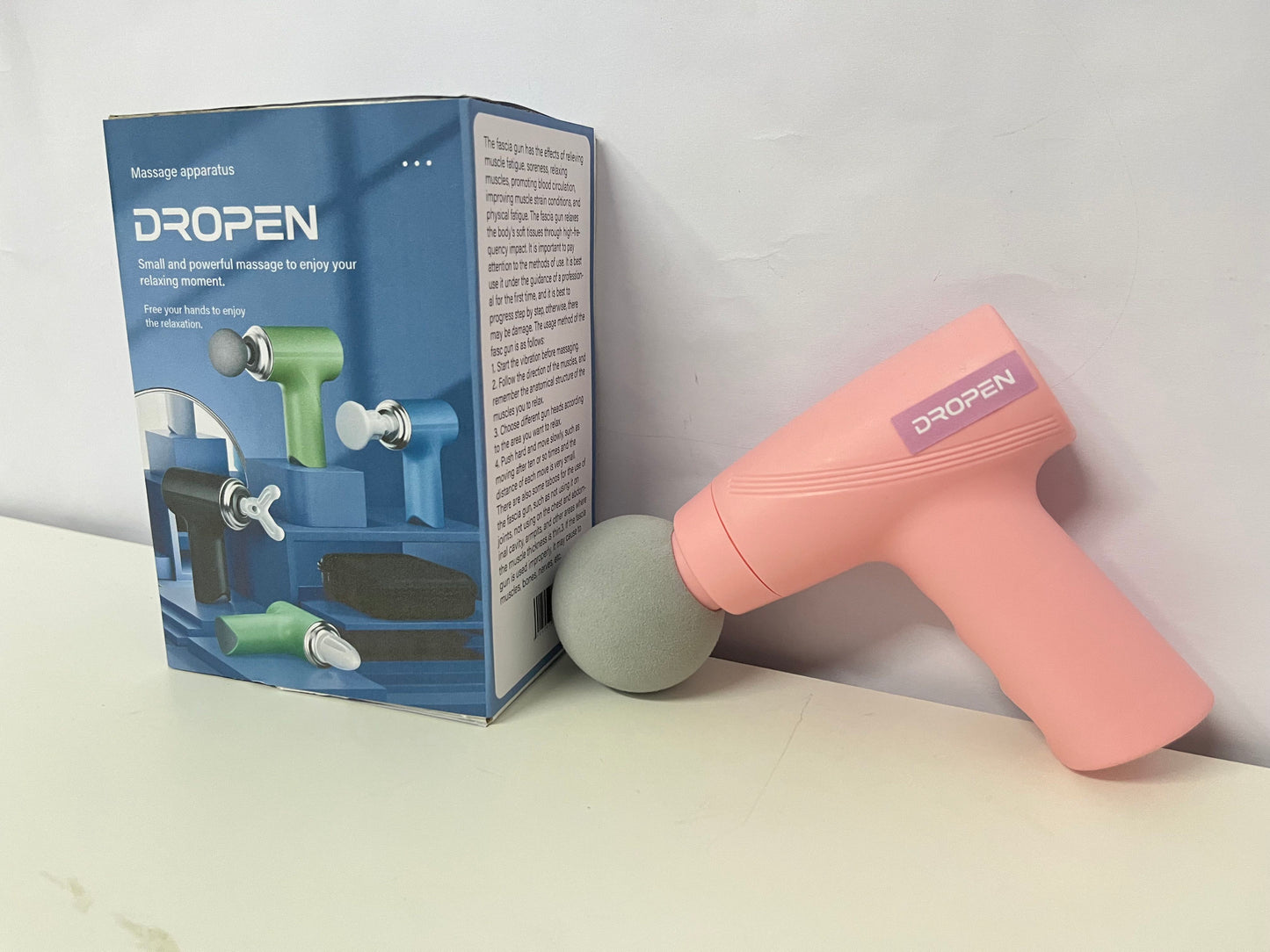 DROPEN Mini Massage Gun - Small but Mighty, Unlock Professional Muscle Relaxation Anytime, Anywhere