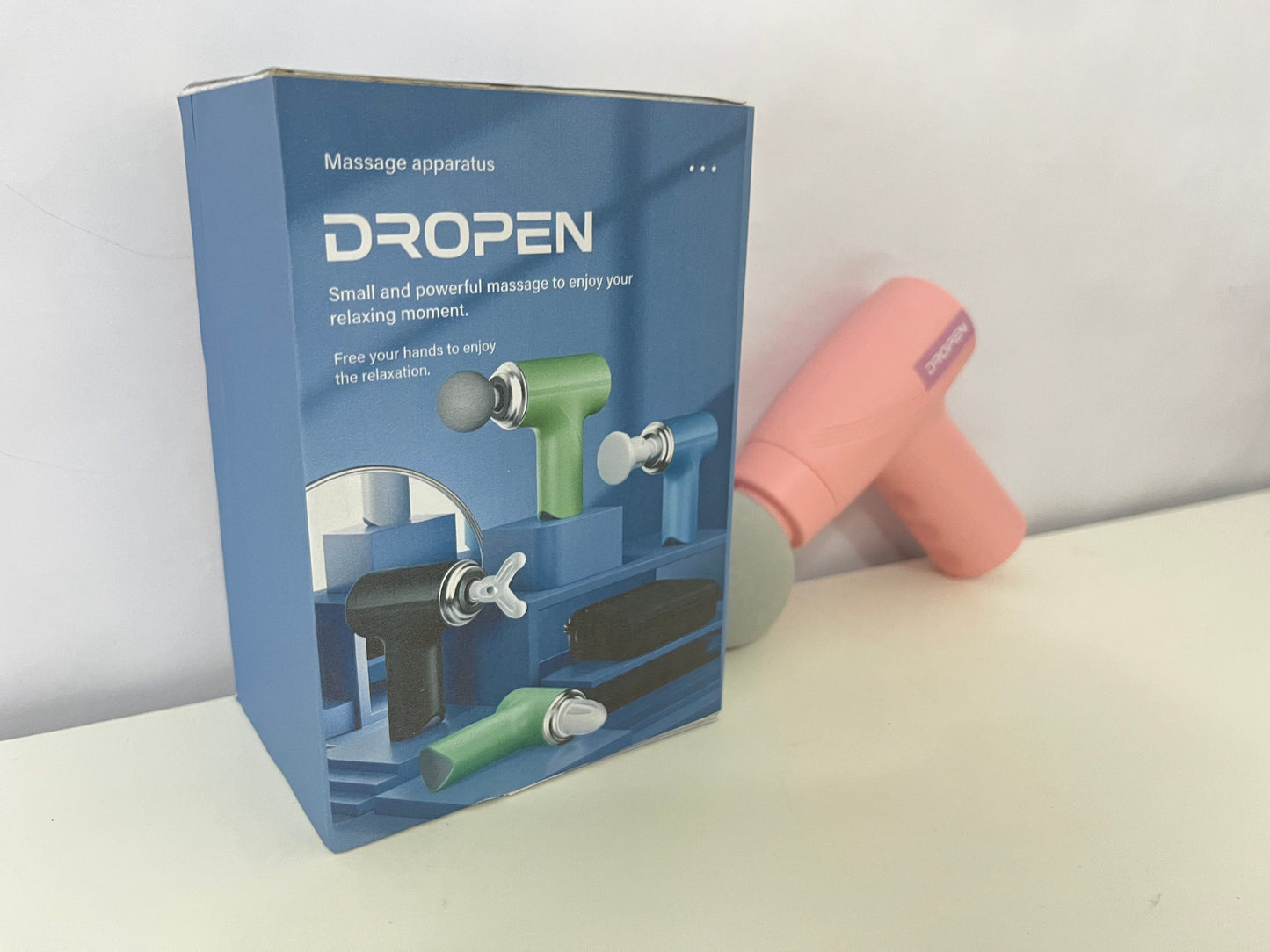 DROPEN Mini Massage Gun - Small but Mighty, Unlock Professional Muscle Relaxation Anytime, Anywhere
