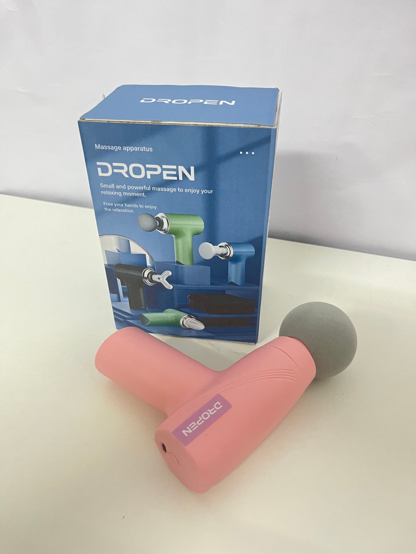 DROPEN Mini Massage Gun - Small but Mighty, Unlock Professional Muscle Relaxation Anytime, Anywhere