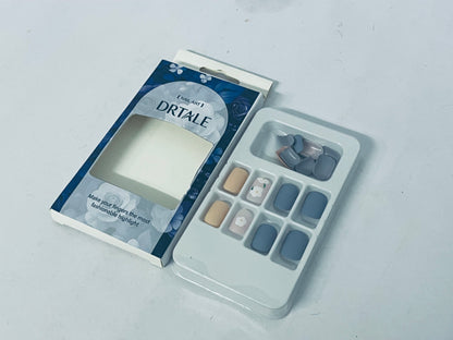 DRTALE False Nails | Morandi Floral Design, Salon-Quality Manicure at Home