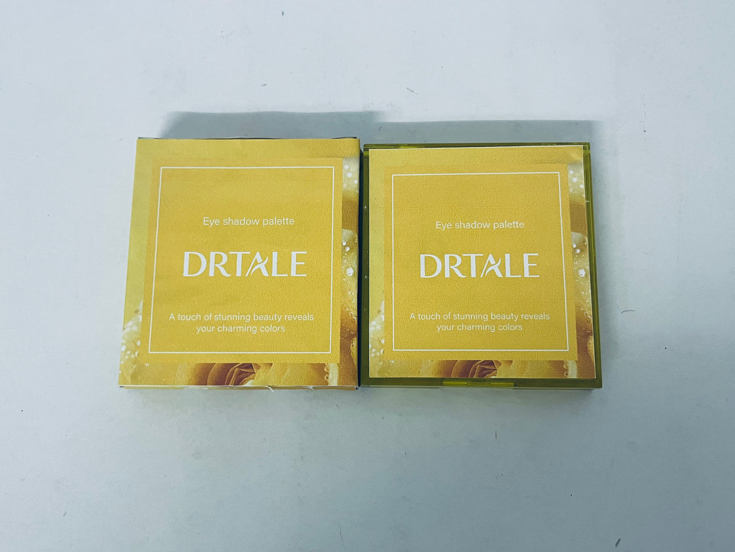 DRTALE 9-Color Eyeshadow Palette, Golden Earth Tone with Matte/Shimmer/Glitter Textures, Long-Lasting High Pigment for Daily & Party Looks