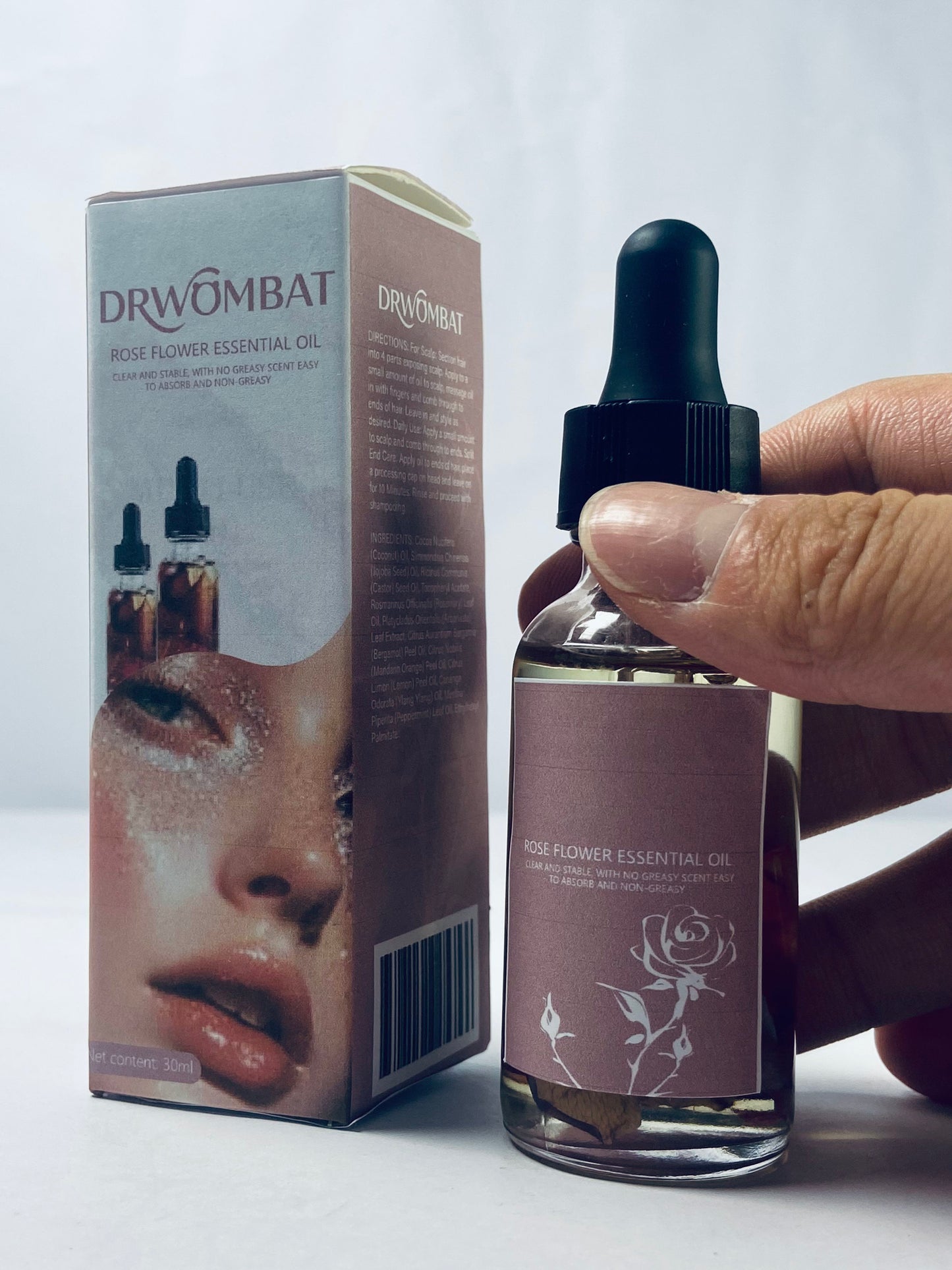 DRWOMBAT Coconut & Vanilla Fragrance Oils for Aromatherapy, Essential Oils for Diffusers for Home, Perfect for Diffuser, Yoga, DIY Candle and Soap Making - 30ml