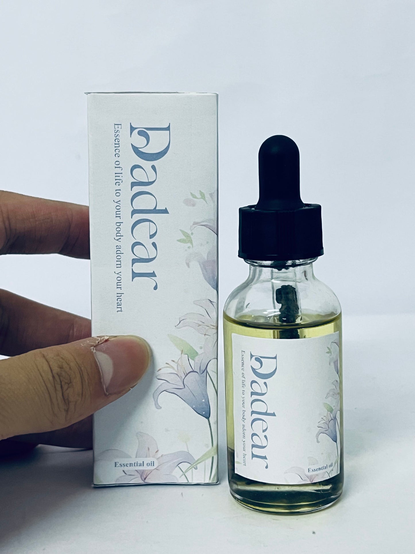 Dadear | Face Oil & Body Oil | 100% Pure & Natural | Body Moisturizer for Dry Skin | Vitamin C & 10 Pure Facial Oil Blend | Dermatologist Recommended | Bath Oil | For All Skin Types 2fl. oz. (60 mL)