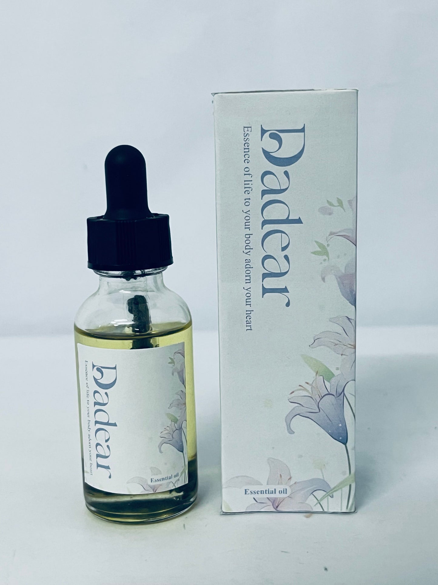 Dadear | Face Oil & Body Oil | 100% Pure & Natural | Body Moisturizer for Dry Skin | Vitamin C & 10 Pure Facial Oil Blend | Dermatologist Recommended | Bath Oil | For All Skin Types 2fl. oz. (60 mL)